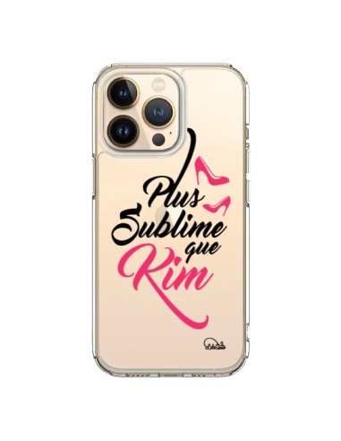 Coque iPhone 13 Pro Plus sublime que Kim Transparente - Lolo Santo