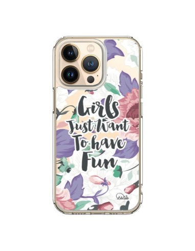 iPhone 13 Pro Case Girl Divertente Clear - Lolo Santo