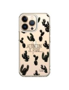 Coque iPhone 13 Pro Cactus Je Pique Transparente - Lolo...