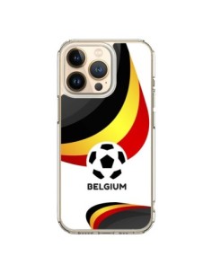 Coque iPhone 13 Pro Equipe Belgique Football - Madotta