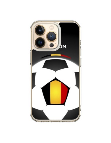 Coque iPhone 13 Pro Belgique Ballon Football - Madotta
