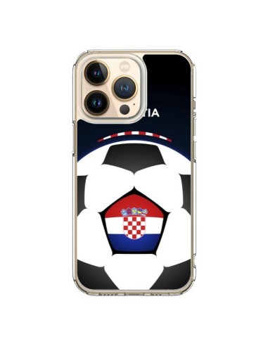 Coque iPhone 13 Pro Croatie Ballon Football - Madotta