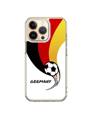 Coque iPhone 13 Pro Equipe Allemagne Germany Football - Madotta