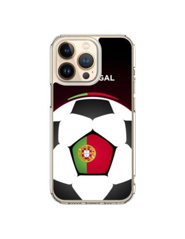 Coque iPhone 13 Pro Portugal Ballon Football - Madotta