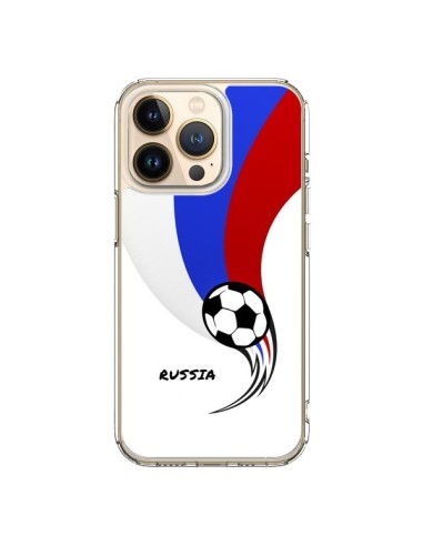 Coque iPhone 13 Pro Equipe Russie Russia Football - Madotta