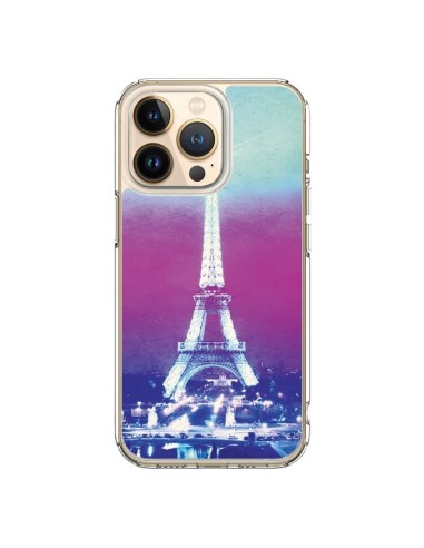 Coque iPhone 13 Pro Tour Eiffel Night - Mary Nesrala