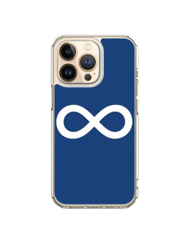Coque iPhone 13 Pro Infini Navy Blue Infinity - Mary Nesrala