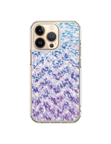 Coque iPhone 13 Pro Chevron Splash Triangle Azteque - Mary Nesrala