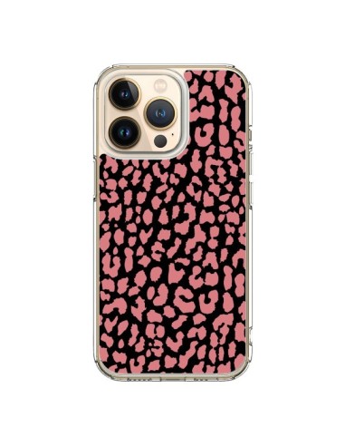 Coque iPhone 13 Pro Leopard Corail - Mary Nesrala
