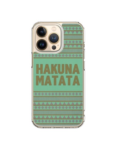 Coque iPhone 13 Pro Hakuna Matata Roi Lion - Mary Nesrala