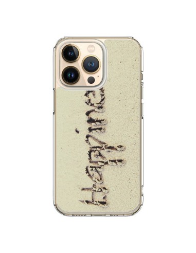 Coque iPhone 13 Pro Happiness Sand Sable - Mary Nesrala