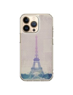 Cover iPhone 13 Pro I Love Paris Tour Eiffel Amore - Mary...
