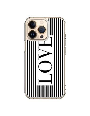 Cover iPhone 13 Pro Amore Bianco e Nero - Mary Nesrala