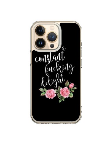 Cover iPhone 13 Pro Fucking Delight Fiori - Maryline Cazenave