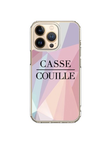 Cover iPhone 13 Pro Casse Couille - Maryline Cazenave