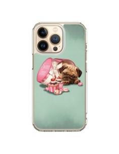 Cover iPhone 13 Pro Cane Cupcakes Torta Bonbon Boite -...