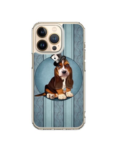 Cover iPhone 13 Pro Cane Jeu Poket Cartes - Maryline Cazenave