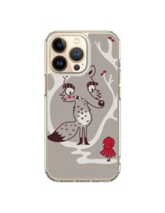 Coque iPhone 13 Pro Le Petit Chaperon Rouge Loup - Maria...