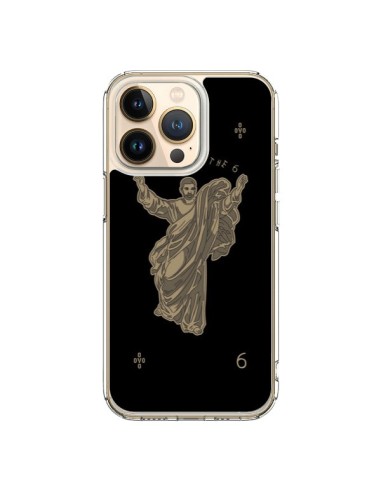 Coque iPhone 13 Pro God Black Drake Chanteur Jeu Cartes - Mikadololo