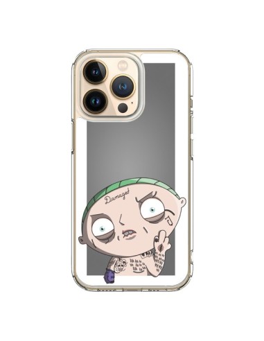 Coque iPhone 13 Pro Stewie Joker Suicide Squad - Mikadololo