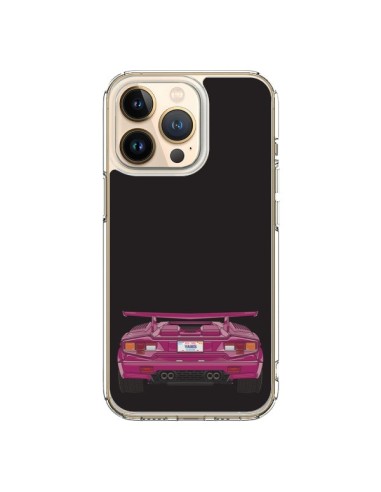 Coque iPhone 13 Pro Yamborhini Voiture - Mikadololo