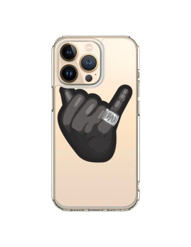 Coque iPhone 13 Pro OVO Ring bague Transparente - Mikadololo