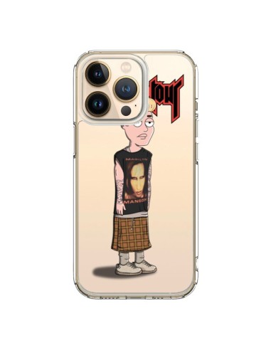 Coque iPhone 13 Pro Bieber Marilyn Manson Fan Transparente - Mikadololo