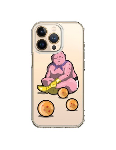Coque iPhone 13 Pro Buu Dragon Ball Z Transparente - Mikadololo