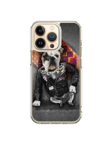 Coque iPhone 13 Pro Chien Bad Dog - Maximilian San