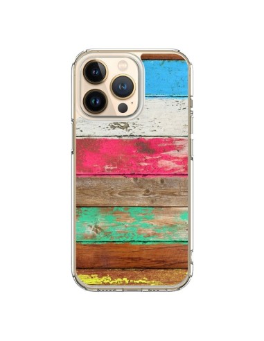 Coque iPhone 13 Pro Eco Fashion Bois - Maximilian San