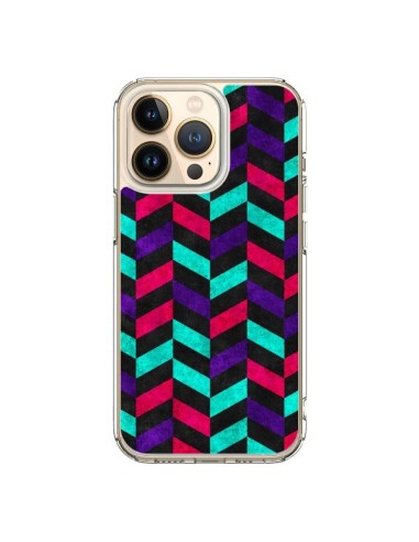 Coque iPhone 13 Pro Azteque Geometric Mundo - Maximilian San