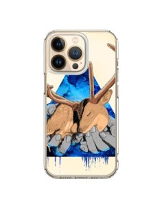 Coque iPhone 13 Pro Cerf Triangle Seconde Chance -...