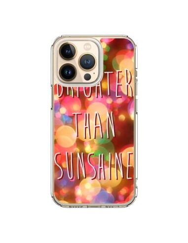 Coque iPhone 13 Pro Brighter Than Sunshine Paillettes - Maximilian San
