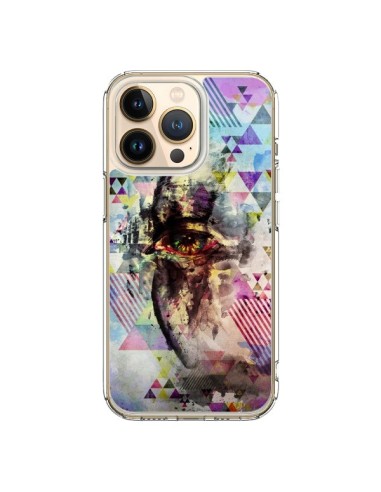 Coque iPhone 13 Pro Oeil Triangle Oiseau Cry Bird - Maximilian San