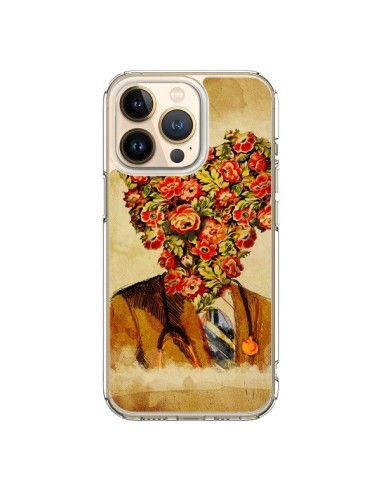 Coque iPhone 13 Pro Docteur Love Fleurs - Maximilian San