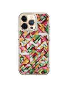 Cover iPhone 13 Pro Azteco Triangolo Geometrico World -...