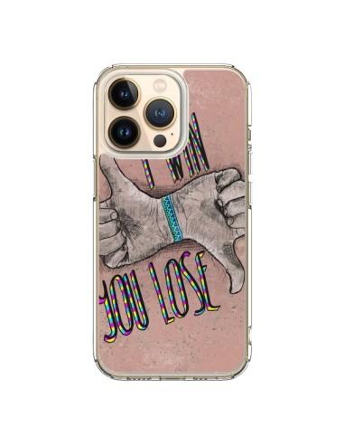 Coque iPhone 13 Pro I win You lose - Maximilian San