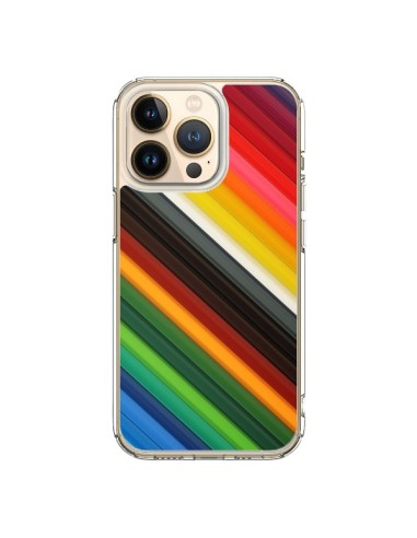 Coque iPhone 13 Pro Arc en Ciel Rainbow - Maximilian San