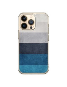 Coque iPhone 13 Pro Bandes Horizontales Greece Hues -...