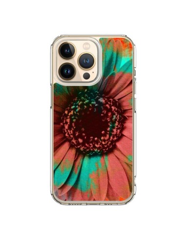 Cover iPhone 13 Pro Girasoli Lysergic Fiori - Maximilian San