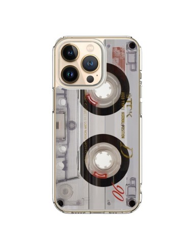 Coque iPhone 13 Pro Cassette Transparente K7 - Maximilian San