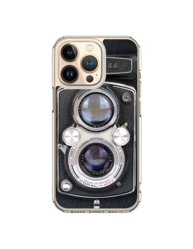 Coque iPhone 13 Pro Vintage Camera Yashica 44 Appareil Photo - Maximilian San