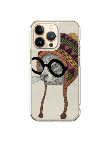 Cover iPhone 13 Pro Gatto Cappello - Borg