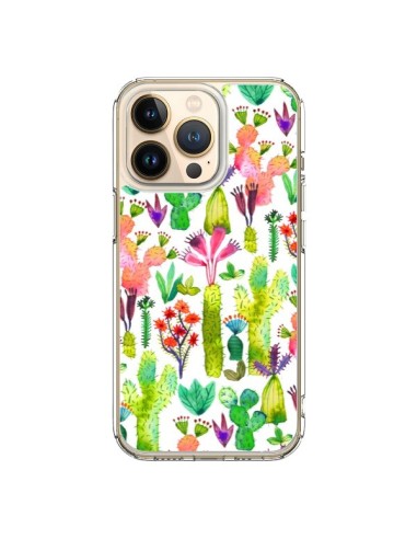 Coque iPhone 13 Pro Cacti Garden - Ninola Design