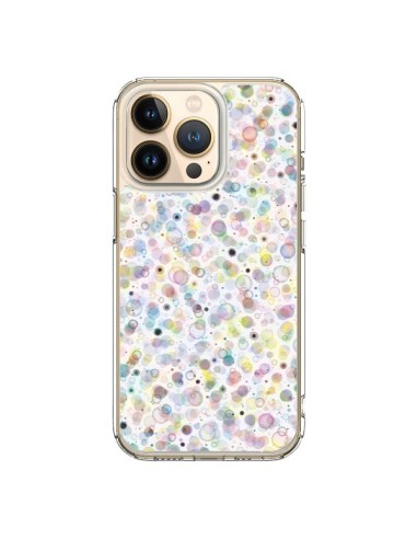 Coque iPhone 13 Pro Cosmic Bubbles Multicolored - Ninola Design