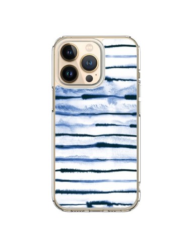 Coque iPhone 13 Pro Electric Lines White - Ninola Design