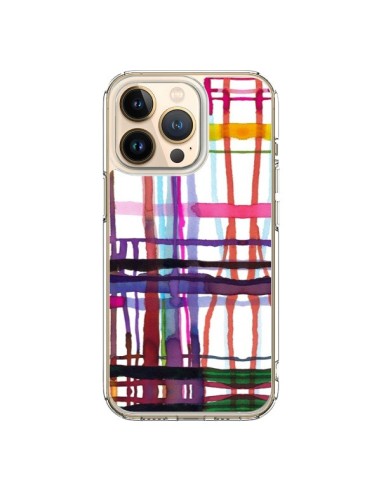 iPhone 13 Pro Case Little Textured Dots Pink - Ninola Design