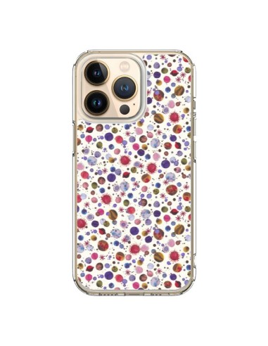 Coque iPhone 13 Pro Peonies Pink - Ninola Design