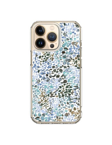 iPhone 13 Pro Case Smoky Marble WaterColor Pink - Ninola Design