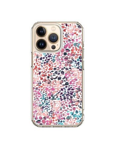 Coque iPhone 13 Pro Soft Nautical Watercolor Lines - Ninola Design